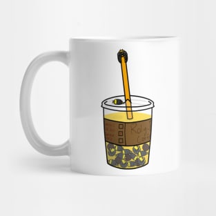 Rubber Ducky Isopod Turmeric Boba Mug